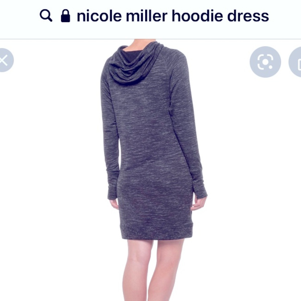 Nicole Miller hoodie dress